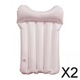 thumbnail image 1 of 2x Alfombrilla de Baño Inflable Cojín de Baño Accesorio Reposacabezas Suministros Ergonómicos, Soporte Portátil para El Cuello Y La Espalda para Mujer 2 piezas, 1 of 8