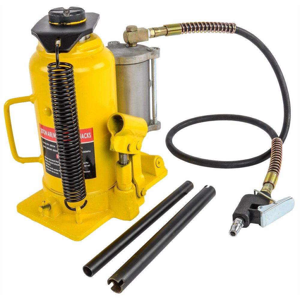JEGS 79009 Bottle Jack 20Ton Capacity Air Assist