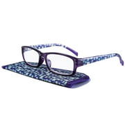EYEGUARD Reading Glasses 4 Pair Spring Hinge Readers Fashion Women Glasses +1.50