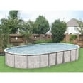 thumbnail image 2 of In The Swim 21' x 43' Oval Above Ground Swimming Pool - Marina Package - Featuring: Sand Filter, Pump System and A-Frame Ladder PMRN214352LESB, 2 of 8