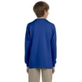 thumbnail image 2 of The Jerzees Youth 5.6 oz. DRI-POWERÃƒâ€šÃ‚Â® ACTIVE Long-Sleeve T-Shirt - ROYAL - L, 2 of 2