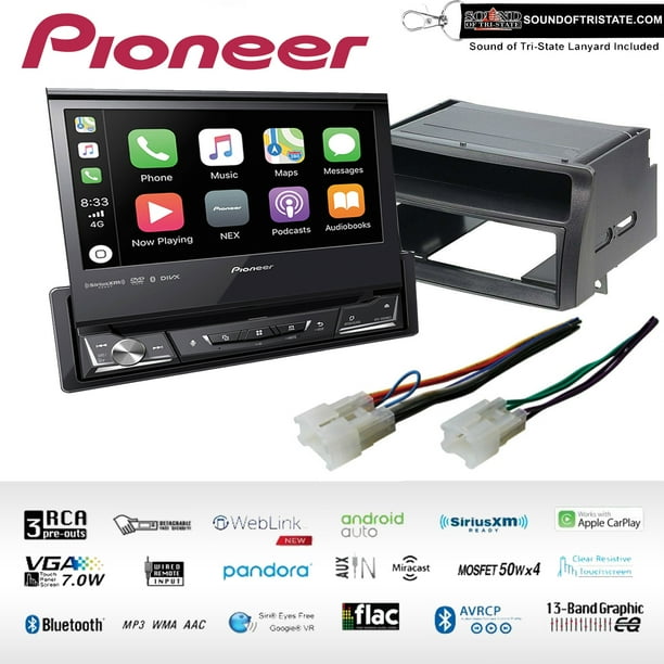 Pioneer AVH3500NEX Single Din DVD Receiver Fits 20032008 Toyota