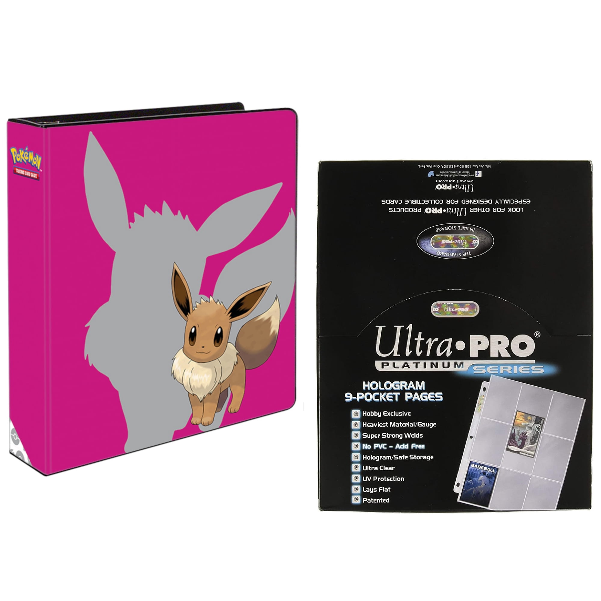 Ultra Pro Pokemon XY 9 Pocket Large Portfolio - NEW - Walmart.com