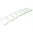 thumbnail image 5 of For 14-16 Grand Cherokee 7-Piece Ring Set Front Grille Trim Grill Molding Silver, 5 of 5