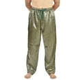 thumbnail image 2 of Up2date Fashion's Men's Tie Print Satin Lounge / Sleep Pants, 2 of 2