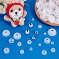 thumbnail image 2 of 140pcs 10 Sizes Washers for DIY Safety Eyes Plastic Washers Amigurumi Eyes Backs Sinker Designed Washers for DIY Crochet Eyes 10~38mm Secure Washers for DIY Stuffed Animals Crochet Crafts, 2 of 5