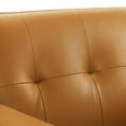 thumbnail image 6 of Modway Engage Top-Grain Leather Living Room Accent Armchair in Tan, 6 of 8