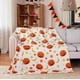 thumbnail image 4 of Halloween Throw Blanket, Fall Orange Plush Fuzzy Throws Blankets for Couch 50 x 60, Halloween Decorations Indoor Spooky Jack O Lanterns, 4 of 4