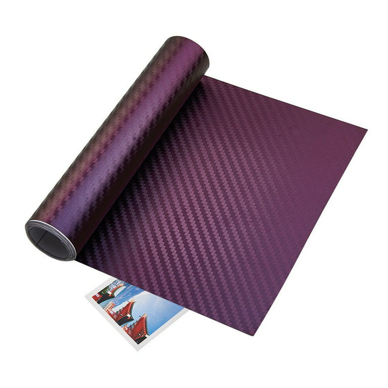 Rwraps™ Purple Chameleon 3D Carbon Fiber Vinyl Wrap