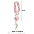 thumbnail image 2 of 2pcs Retro pastoral style small Daisy wrist strap Keychain Handmade DIY, 2 of 5