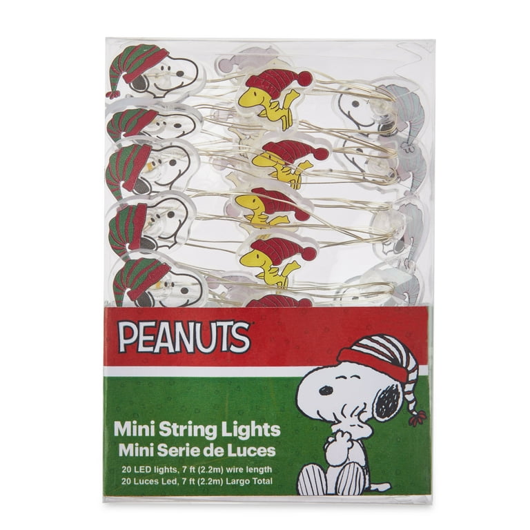 Peanuts string light/スヌーピー フライングエース クリスマス