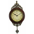 thumbnail image 2 of Victorian Style Ornate Pendulum Wall Clock, 2 of 4