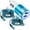 Blue+1pc 6ft+1pc 10ft, variant on ABCPOW Car Charger,30W Dual USB Car Charger Adapter with 2PACK 6ft/10ft Android Charger Phone Cords Type C Car Charger Charging Cable USB C Cables 6ft/10ft Car Cigarette Lighter Adapter Socket,Purple