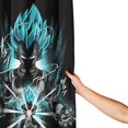 thumbnail image 4 of Cortina de ducha Vegeta de 72 x 72 pulgadas, decoración de fiesta de terror, juego de cortinas de baño para el hogar con 12 ganchos, 4 of 8