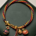 thumbnail image 4 of Room Decor Qwtwty Tuna Reincarnation Bracelet Colorful Rope Rope Bracelet Bracelet, 4 of 9