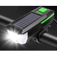 thumbnail image 2 of Bicycle solar horn headlight. Night riding rechargeable flashlight equipment, 2 of 5