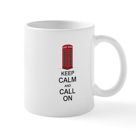 

CafePress - Call On Mugs - 11 oz Ceramic Mug - Novelty Coffee Tea Cup