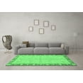 thumbnail image 3 of Ahgly Company Indoor Rectangle Abstract Emerald Green Modern Area Rugs, 5' x 8', 3 of 4