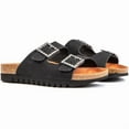 thumbnail image 2 of V.Gan Vegan Raspberry 2 Strap Sparkle Sandals, 2 of 4