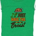 thumbnail image 4 of Inktastic I'll Just Have the Breast with Turkey Illusration Boys or Girls Baby Bodysuit, 4 of 5