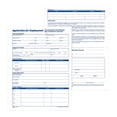 Adams Employment Applications 50/Pad 2 Pads/Pack (ABF 9661) 195990 ...