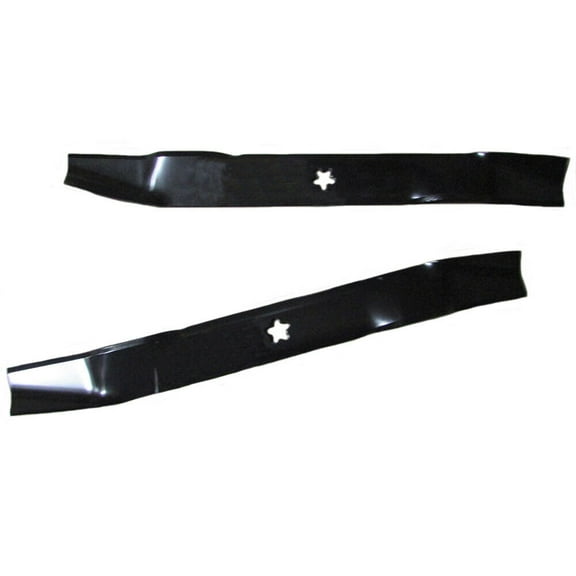 2PCS Mulch Blades For Husqvarna YTH2242T YTH20K42 YTH18542 YTH1942 YTH2042 Tractors