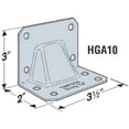 thumbnail image 2 of 6 Pack Simpson Strong Tie HGA10KT Gusset Angle Bracket Kit 10 HGA10's w/Screws, 2 of 5
