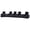 Black - 7-Piece (Five (5) recliners and two (2) consoles), variant on Cyrus 5-piece Upholstered Home Theater Seating