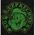 thumbnail image 2 of Popeye St Paddys Not A Leprechaun Hoodie Sweatshirt Women Men Brisco Brands M, 2 of 6