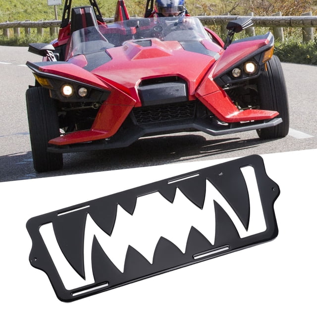 Front Grille Teeth Insert Decoration Cool Look Bumper Center Grille Replacement Slingshot 2015-2025