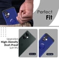 thumbnail image 6 of For OnePlus Nord N30 5G Tough Hybrid With Ring Stand + Tempered Glass - Classic Blue, 6 of 6