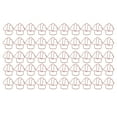thumbnail image 1 of 50 Pcs Pinces à Papier Forme de Crème Glacée Or Rose Antirouille Électroplaqué Mini Pinces à Papier en Métal pour Classification des Fichiers, 1 of 8