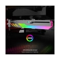 thumbnail image 2 of GT8 Graphics Card Bracket Protective Large Load-bearing Chassis Decoration 5V ARGB Synchronous GPU Video Card Stand Holder for Desktop Computer - White, 2 of 5