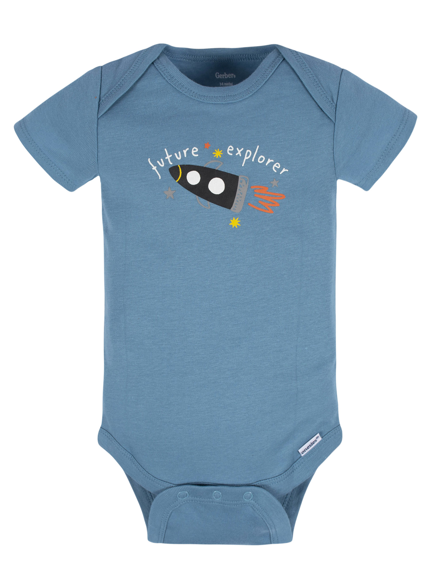 Gerber Baby Boy Short Sleeve Onesies Bodysuits 8-Pack photo 8