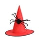 thumbnail image 1 of Sombreros de bruja para mujer y niña, accesorios para disfraces de Halloween, sombrero de bruja plegable, 1 of 3