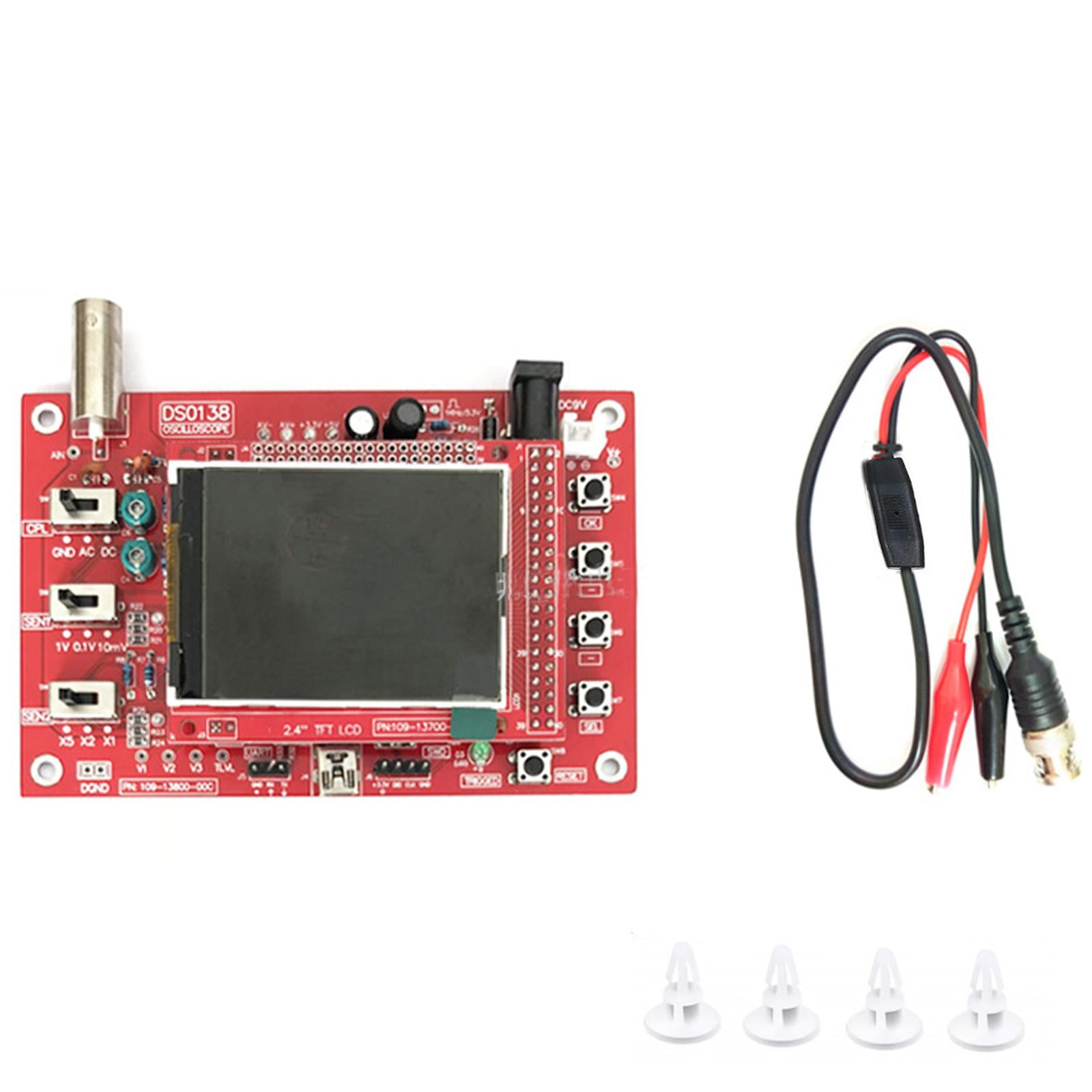 APPLAYERR 1Msps Real-Time Sampling Oscilloscope for Students and Hobbyists Learning with Interactive Waveform Analysis