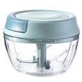 thumbnail image 1 of Manual Garlic Chopper Mini Stainless Steel Portable Onion Crusher Food Chopper, 1 of 10