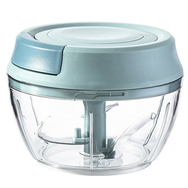 Manual Garlic Chopper Mini Stainless Steel Portable Onion Crusher Food Chopper