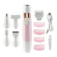 thumbnail image 2 of MesaSe 5 In 1 Eyebrow Trimmer for Women, Facial Hair Remover, Electric Eyebrow Razor Painless Rechargable USB for Eyebrow Nose Facial Body Upper Lip, 2 of 7