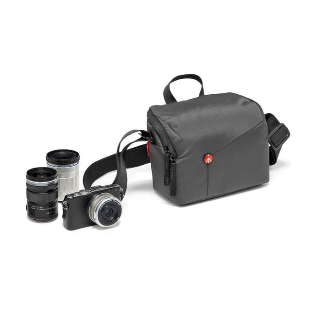 Estuche Manfrotto de hombro cárama y lentes resistente MB NX-SB-IGY-2