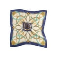 thumbnail image 2 of INSPIRE CHIC Women's Fashionable Floral Graphic Print Silk Square Scarf, 2 of 5