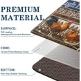 thumbnail image 4 of Farmhouse Kitchen Rugs [2 PCS] Anti-Fatigue Kitchen Mats for Floor Farm Rooster Splice Plaid Kitchen Rugs Non-Slip Washable Waterproof Cushioned Mat for Home/Office/Sink, 18''''x30''''+18''''x48'''', 4 of 6
