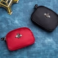 thumbnail image 4 of Leather coin purse, cute double zipper coin purse, 4 of 5
