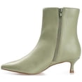 thumbnail image 3 of Journee Womens Arely Pointed Toe Kitten Heel Ankle Booties, Widths Available, 3 of 10