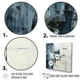 thumbnail image 3 of Designart "Canadian Winter Landscape With Glacier IV" Winter Landscape Floater Framed Wall Art Prints, 3 of 5