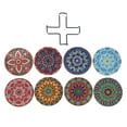thumbnail image 2 of Posavasos DIY Sunnimix Pintura de Diamante Accesorios de Cocina 8 Unids, 2 of 8