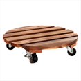 thumbnail image 1 of Carrito para Plantas con Ruedas, Resistente, Redondo, con Ruedas Metálicas Bloqueables, Apto para Uso en Interiores y Exteriores., 1 of 5