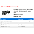 thumbnail image 2 of Camshaft Position Sensor - Compatible with 2004 - 2006 Mitsubishi Lancer 4G69 2005, 2 of 2