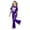 Purple, variant on Gaexia Girls 2 Piece Set,Girls Casual Fashion Outfit Bow Short Sleeve Top and Long Pants Comfy Two Piece Playwear Fashion Clothes,8-9 Years