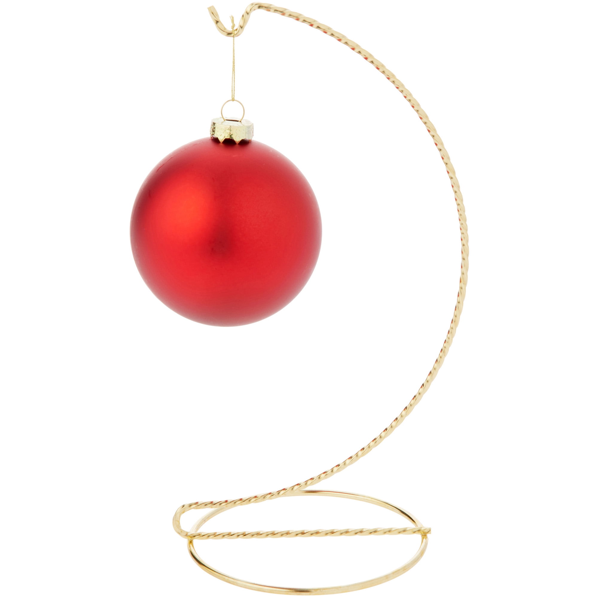 Bard's Twisted Gold Ornament Stands - Pack Of 12 | 9 Inch Tall, For Displaying Ornaments & Collectibles